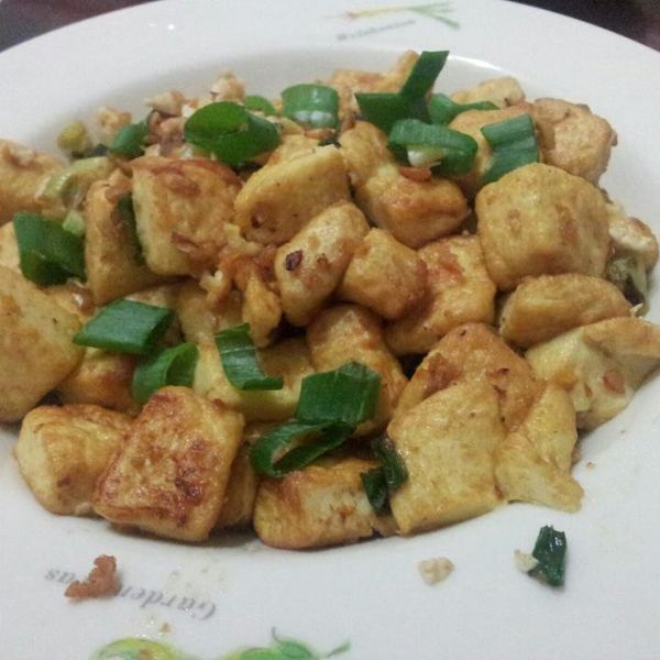 一個人的簡單料理★金沙豆腐★ : 張美琦一起做