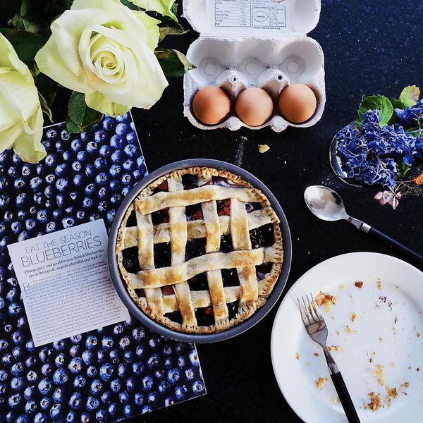 藍莓蘋果派 : Sheila Mae一起做