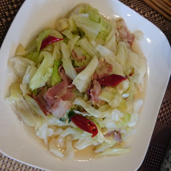 培根高麗菜 : Chen Tingfung一起做