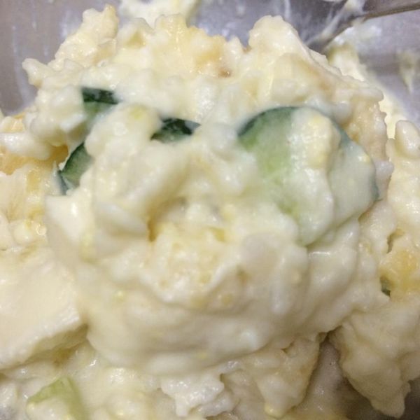 ✲花花家◕‿◕薯泥沙拉✲：言又青 一起做