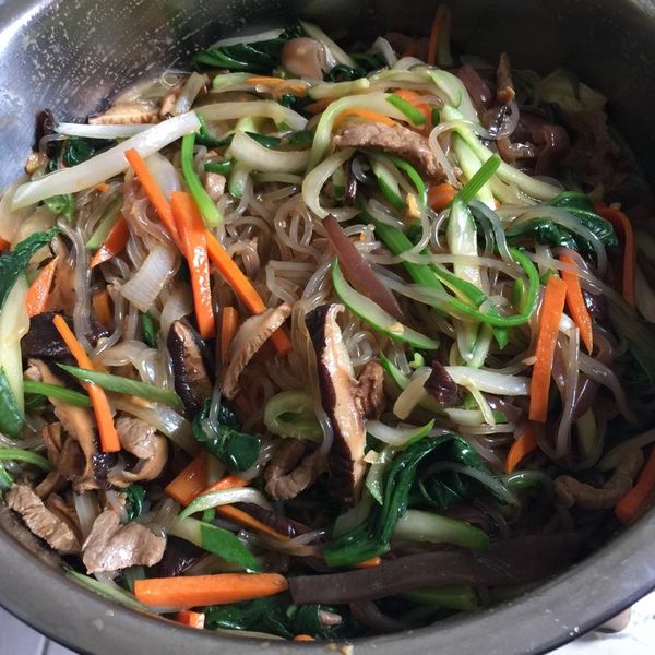 韓式涼拌冬粉 : 胖胖一起做