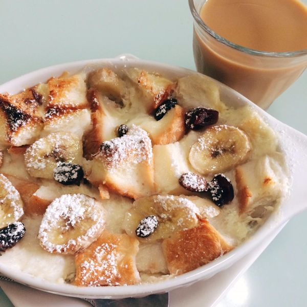 麵包布丁 烤箱的午茶時光 : Baggy Mao一起做