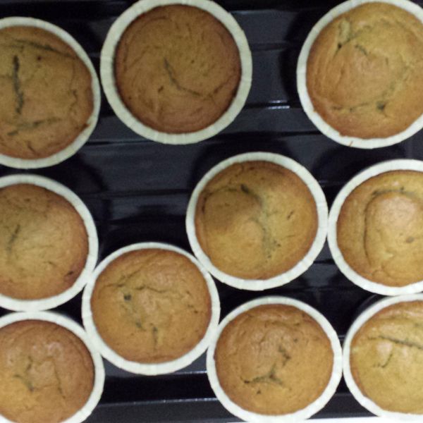 日日點心｜香蕉巧克力馬芬：Puiyee Au 一起做