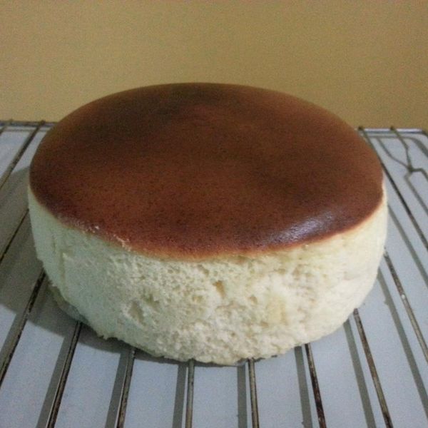 日式輕乳酪蛋糕 : WeiTing一起做