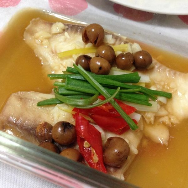 [大同電鍋料理]清蒸破布子鯛魚片 : MichelleHuang一起做