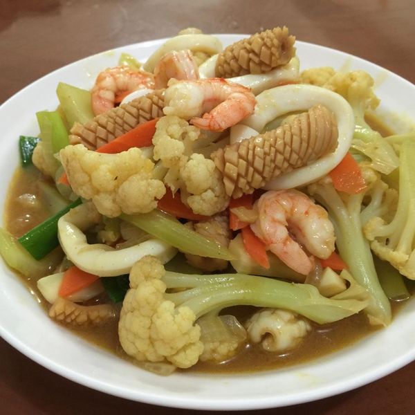 咖哩醬炒三鮮【牛頭牌咖哩新食代】 : 鄭雅心一起做