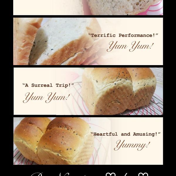 黑芝麻吐司 : Maquilleuse一起做