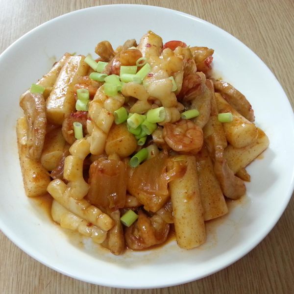 ♥我的手作料理♥韓式辣炒年糕：Chanel Hung 一起做