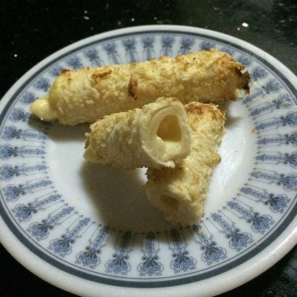 香烤起士吐司條~~牽絲哦!! : 詹家綸一起做