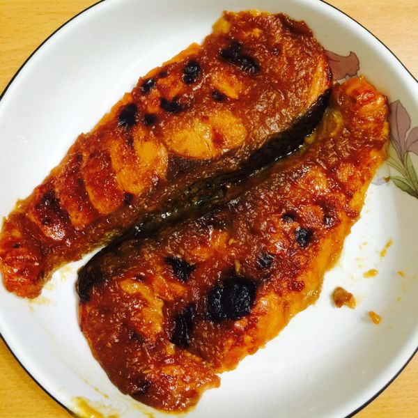 味噌烤鮭魚 : 戴小孟一起做