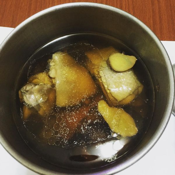 蔭瓜雞湯~(電鍋版) : 亮亮一起做