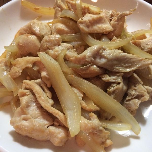 低熱量輕食》雞胸肉炒洋蔥 : 柯慈瑋一起做