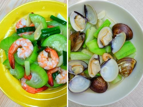 絲瓜炒蛤蜊 鮮甜又開胃:Jin Jin 一起做