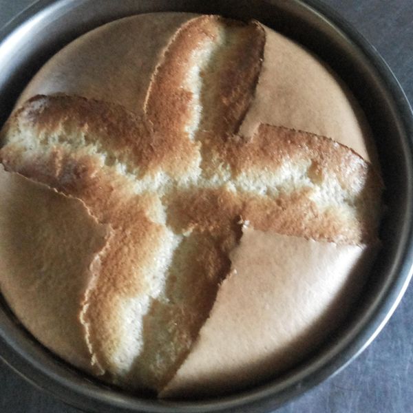 香草戚風蛋糕：蔬食 舒食 一起做