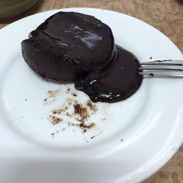 情人節限定: 熔岩巧克力蛋糕 : ToFu Chiu一起做