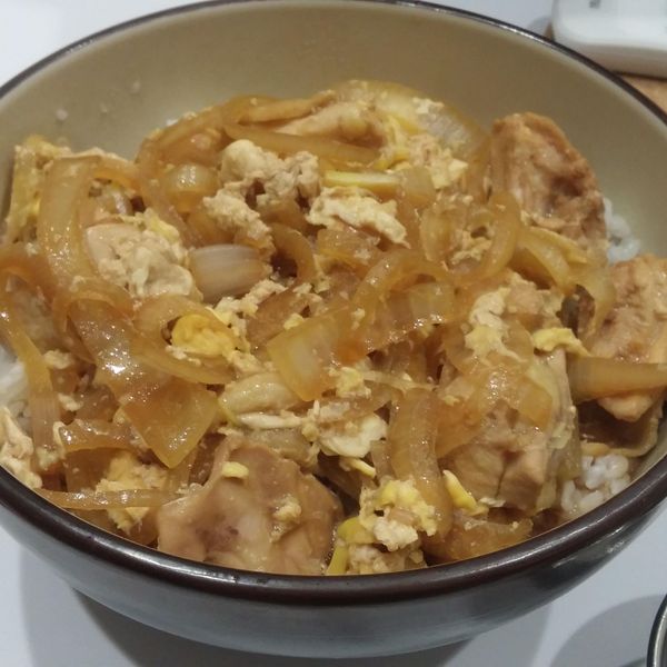 親子丼 : Michelle Lin一起做