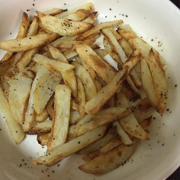 【健康小吃】 烤酥脆薯條 （小秘訣） : 簡富堂一起做