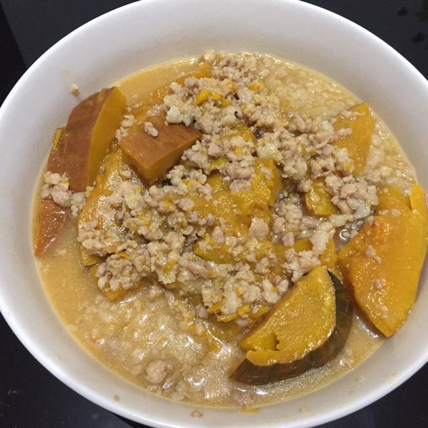 南瓜絞肉煮：Ken Chu 一起做