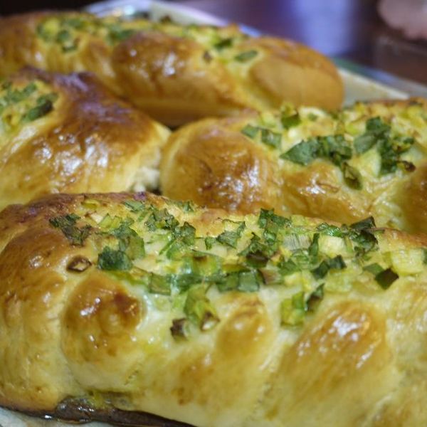 (麵包機) 古早味香蔥麵包 : 敏兒幸福料理一起做