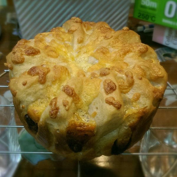 奶油乳酪核桃麵包 : May Lin一起做