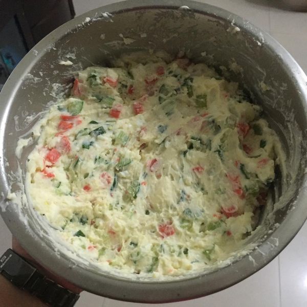 電鍋版 ♥ 馬鈴薯沙拉：童童 一起做