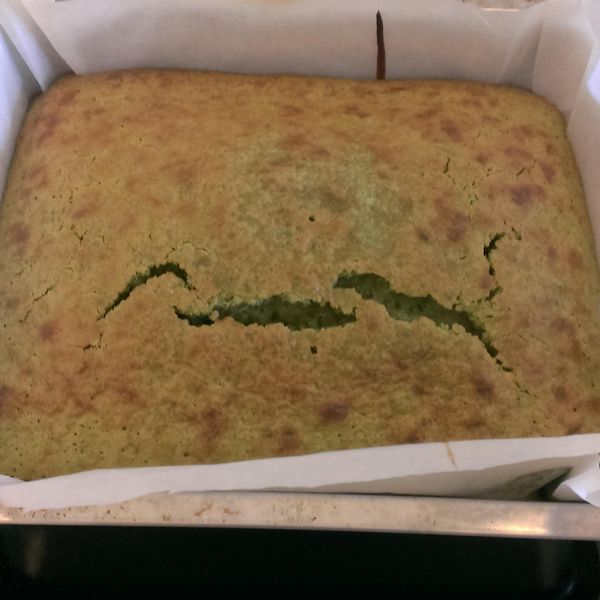 京都風．宇治抹茶白布朗蛋糕：Jo Chen 一起做