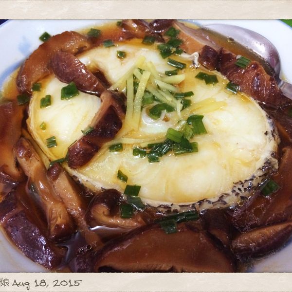 清蒸香菇鱈魚：小行星 一起做