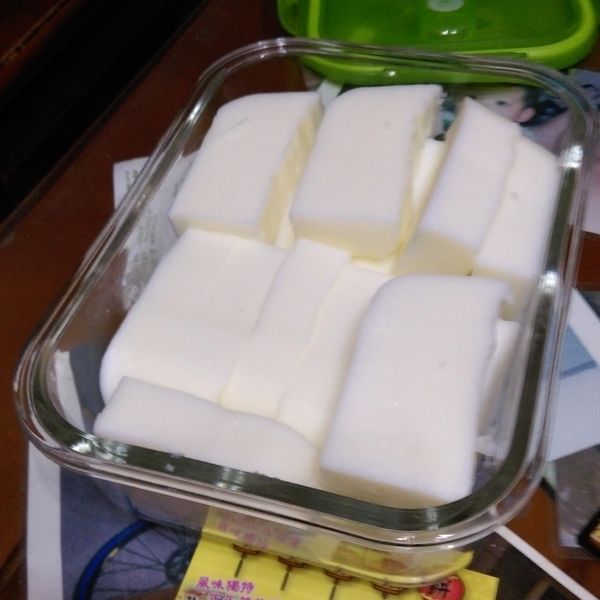 椰香鮮奶雪花糕 : 小貞一起做