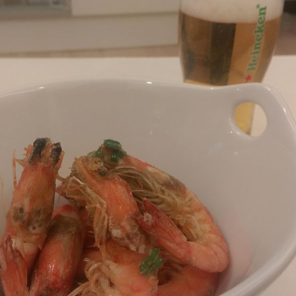 鹹酥蝦 : Abby料理無國界一起做