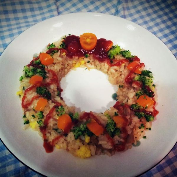 【親子食堂】聖誕花圈飯飯2：Phektheng Tân 一起做