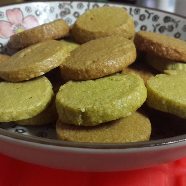 Olivia♥抹茶餅乾：揉揉 一起做