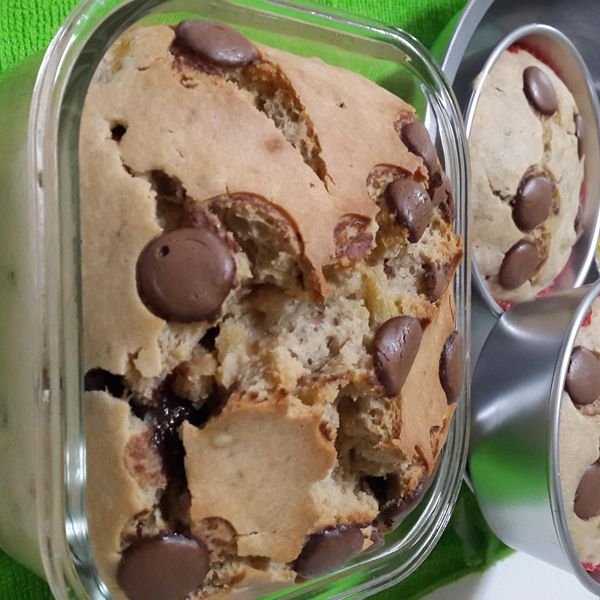 零失敗巧克力豆馬芬蛋糕(鬆餅粉):張秀芬 一起做