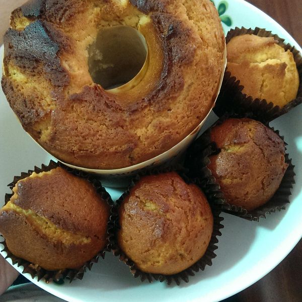 蜂蜜杯子蛋糕 : 林靜芬一起做