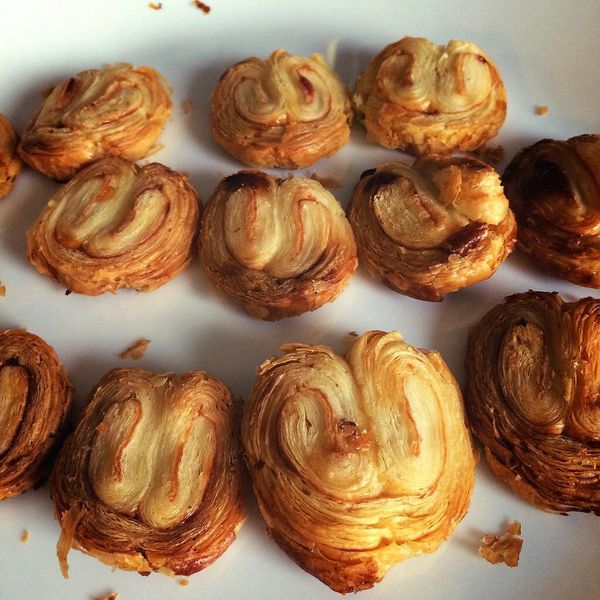 黑糖蝴蝶酥 : Una一起做