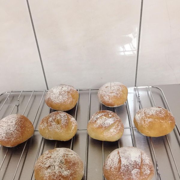 優格葡萄乾小麵包 : 陳伯倫一起做