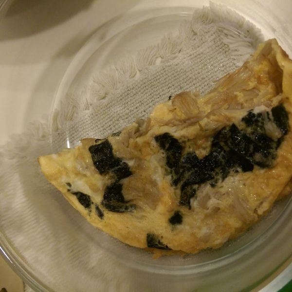 海苔金針菇煎蛋：~※荔蒂貓※~ 一起做