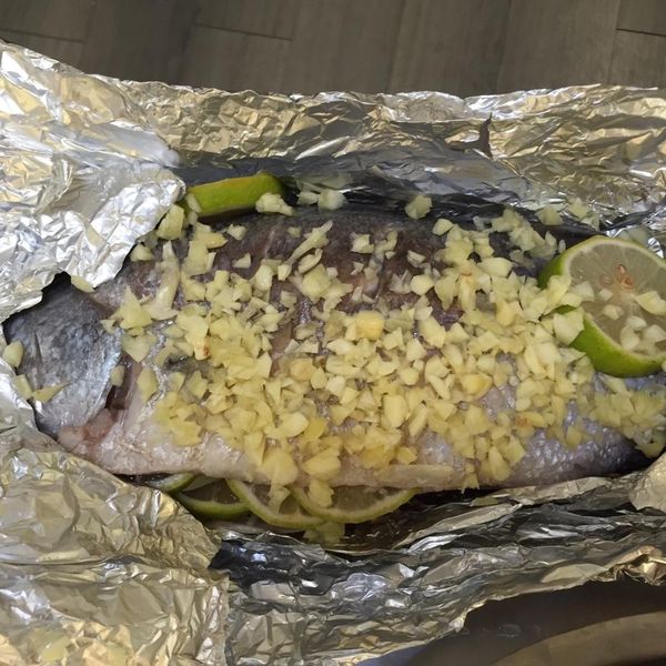 泰式檸檬魚：❤️Vicky  一起做