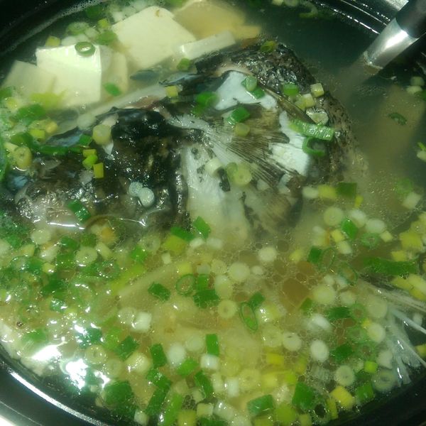 味增魚頭湯：許羽馨 一起做