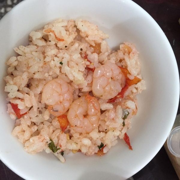 整個番茄飯─奶油蝦仁版:Penguin 一起做