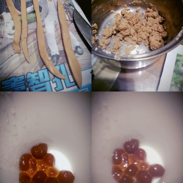 手工自製珍珠粉圓 波霸粉圓 黑糖粉圓 : 不專業小教室一起做