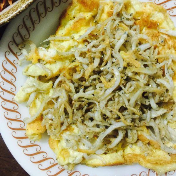 吻仔魚煎蛋 : JoceLyn一起做