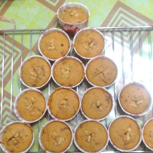 黑糖桂圓核桃蛋糕 : 賴柔安一起做