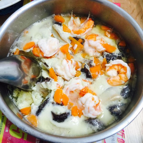 鮮蝦蒸蛋 : 李小晃一起做