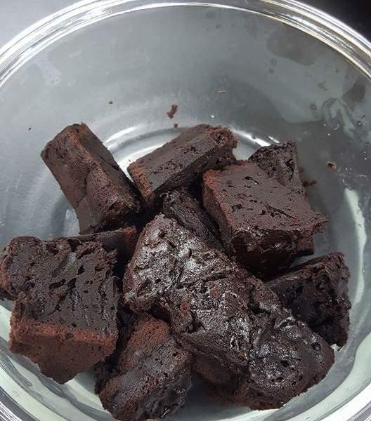 巧克力布朗尼 : banana一起做