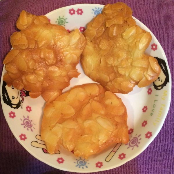杏仁瓦片_烘焙入門 零失敗 : Chien Hui一起做