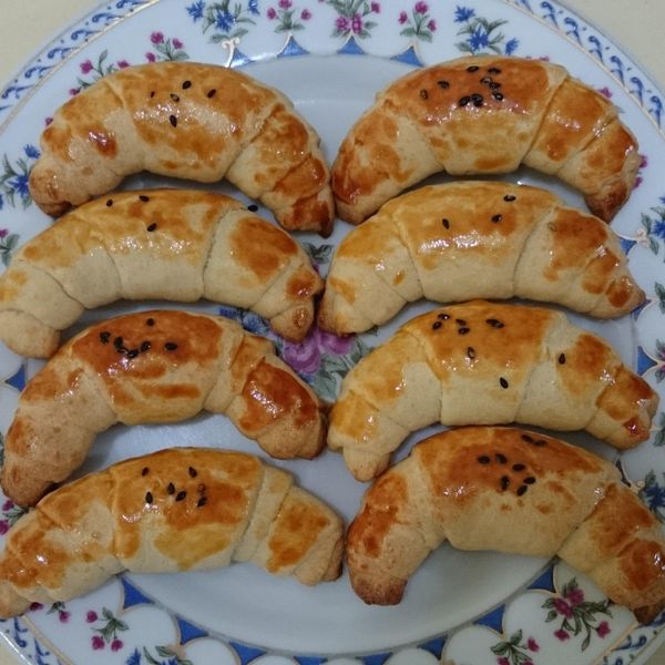 三峽美食~金牛角麵包 : 珮姍一起做