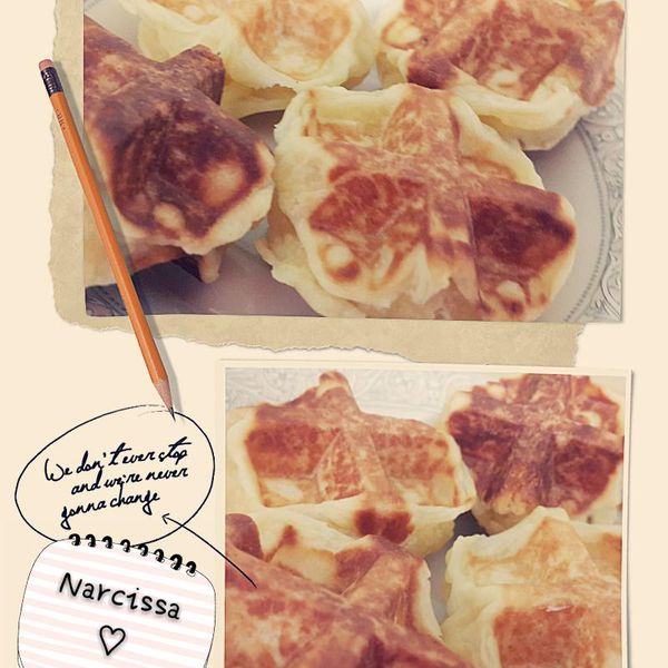 一口鬆餅 : Maquilleuse一起做