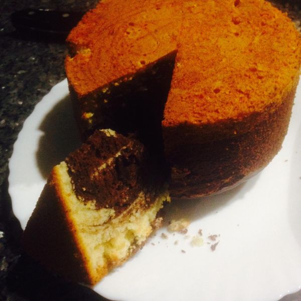 巧克力大理石磅蛋糕 : Atina一起做