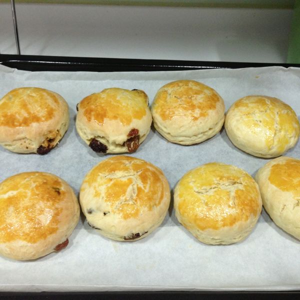 酷Cooking❤蔓越莓司康 : 童小童一起做