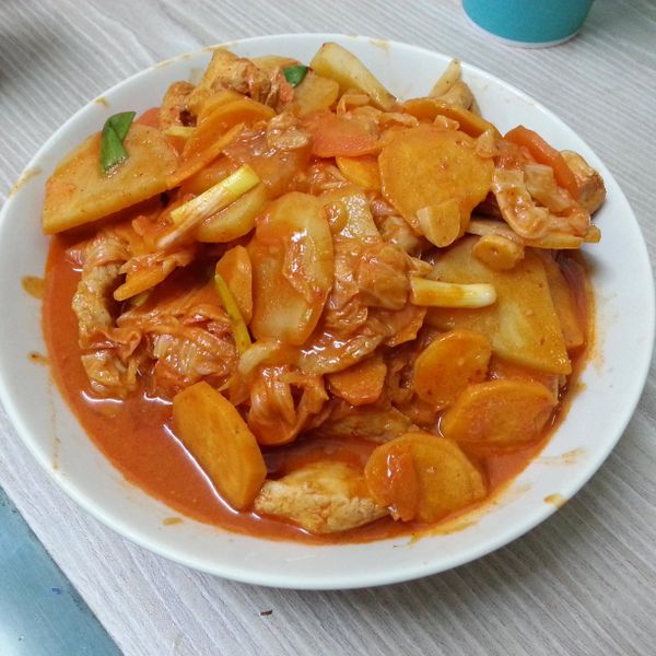 春川辣雞 : Hong Ya-ting一起做